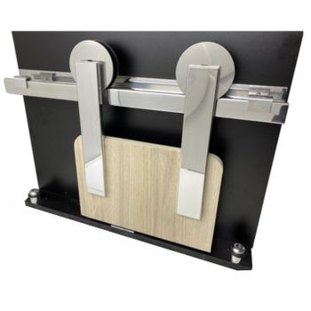 TRILHO PARA PORTA KIT AP 3,00MT KA100 SIMPLES PORTA ATE 50KG WF 