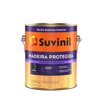 VERNIZ 3,6LT MARITIMO MADEIRA PROTEGIDA ACETINADO NATURAL SUVINIL