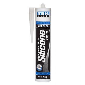 SILICONE 280GR PRETO TEK BOND