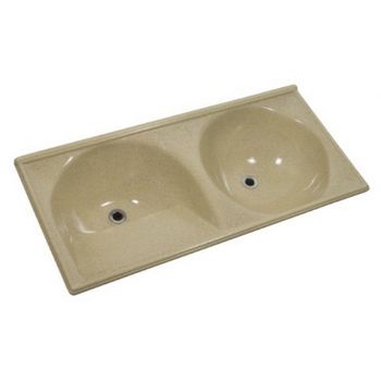 TANQUE MARMOFIBRA 1,00X0,50M MARROM IMPERIAL DECORALITA