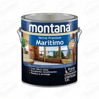 VERNIZ 3,6L MARÍTIMO BRILHANTE MONTANA