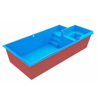 PISCINA DE FIBRA NUMAI 6,40X3,23X1,40 UP