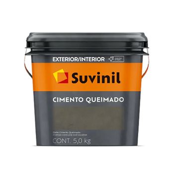 CIMENTO QUEIMADO EFEITO DIA DE CHUVA 5 KG SUVINIL