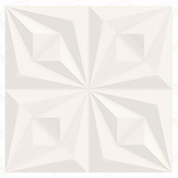 PORCELANATO CEUSA 58X58 5066071 DRAPEADO BRANCO (0,67M2/CX)