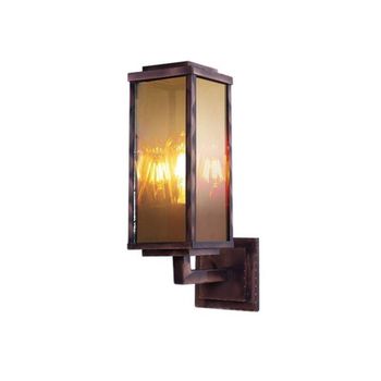 ARANDELA VINTAGE COVER 25CM COBRE LISO BLUMENAU