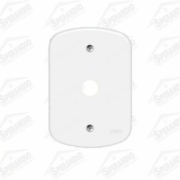 PLACA CEGA 4X2 COM FURO FAME BLANC PLUS