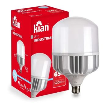 LÂMPADA LED BULBO T 65W E-27 6500K KIAN