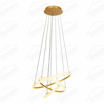 PENDENTE SPACE ORBITAL TRIPLE 49 3K 40CM BRONZEARTE