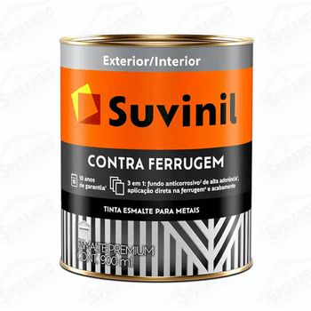 TINTA 900ML ESMALTE CONTRA FERRUGEM SUVINIL