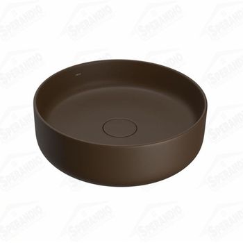 CUBA REDONDA APOIO 40C MARROM FOSCO