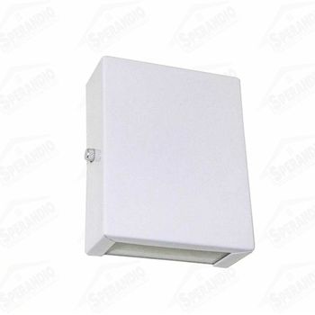 ARANDELA SLIM 2 FOCOS 12,5X10X4CM INTERNO/EXTERNO BRANCO STARLUMEN