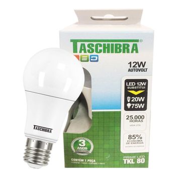 LÂMPADA LED 12W - 6500K