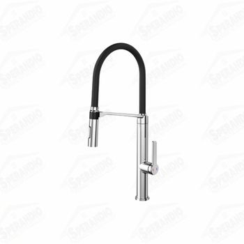 MISTURADOR MONOCOMANDO PARA COZINHA DOC - PRETO