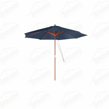 OMBRELONE DE MADEIRA 2,4M - AZUL