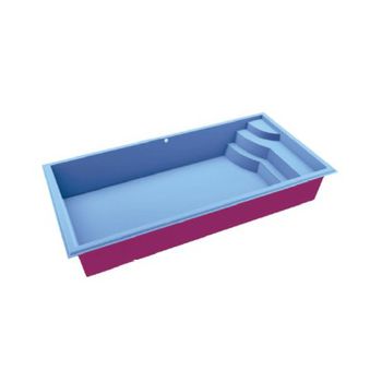 PISCINA DE FIBRA TEXAS 5,00X2,50X1,40 UP