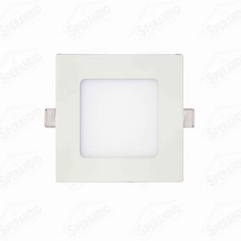 LUMINÁRIA LED QUADRADA EMBUTIR 12W 6000K KIAN