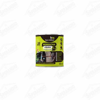 BORRACHA LÍQUIDA 7 EM 1 HM RUBBER BRANCO 900 ML 