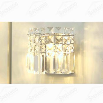 ARANDELA PARIS CRISTAL RD BRONZEARTE 