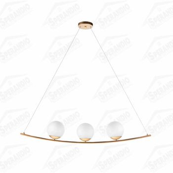 PENDENTE ARCO DREAMS BOLA GOLD - BRONZEARTE