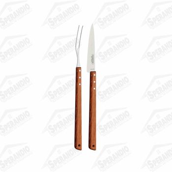 JOGO CHURRASCO INOX 02 PC - TRAMONTINA