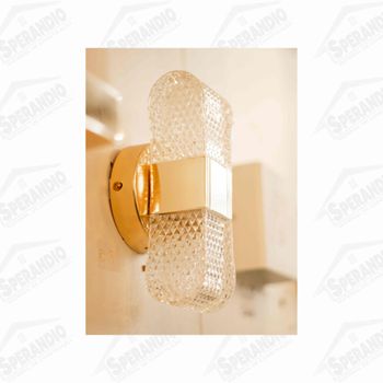 ARANDELA LED BOSONA 8W 3EM1 IP20 100-240V DOURADO - ASTRALED