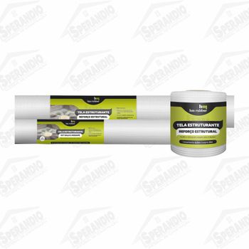 REFORCO ESTRUTURAL GEOTEXTIL NTCK BRANCO 14CMX10M - HM RUBBER