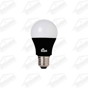 LAMPADA LED BULBO A 9W LUZ NEGRA BIV.E27 - KIAN