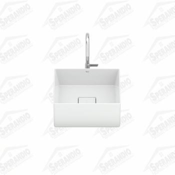 CUBA APOIO 300X300MM T3 QUADRADA BRANCO - ROCA 