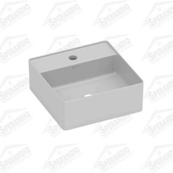 CUBA APOIO QUADRADA 350X350MM CINZA STONE - ROCA