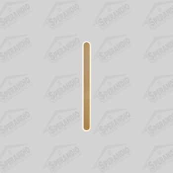 ARANDELA LED ANGELO 60CM 24W 3000K IP20 DOURADO - ASTRALED