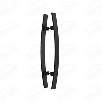 ALCA TOSCANA 40X10 40CM PRETO FOSCO - SCABELLO