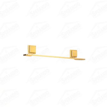 PORTA TOALHA BANHO PIATINA DOURADO FOSCO - ARTHI