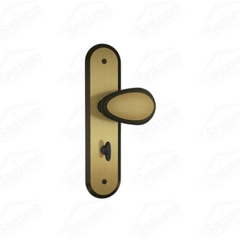 FECHADURA 1820/10 ESP.ANTIQUE E-COAT BANHEIRO - STAM