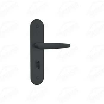FECHADURA 824/33 ESP.PRETO FOSCO BANHEIRO - STAM