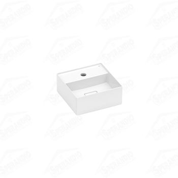 CUBA APOIO QUADRADA 300X300MM T7 BRANCO - ROCA