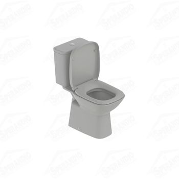 KIT VASO ACOPLADO DEBBA CLASSIC C/ASSENTO BRANCO - ROCA