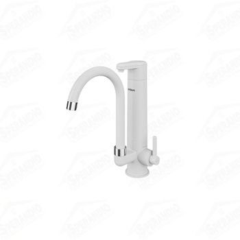 TORNEIRA MESA BICA MOVEL C/PURIFICADOR LAGUNE VITALITE BRANCO - VIQUA