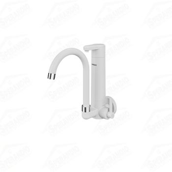 TORNEIRA PAREDE BICA MOVEL C/PURIFICADOR LAGUNE VITALITE BRANCO - VIQUA