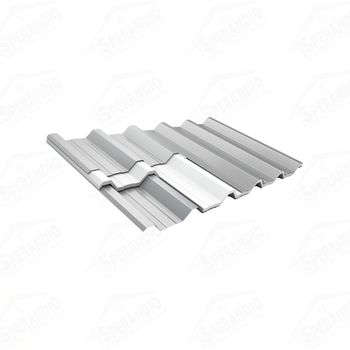 TELHA TERMOACÚSTICA GALVALUME 0,43 IMPORTADA TRAPEZIO MC 1 FACE 30MM