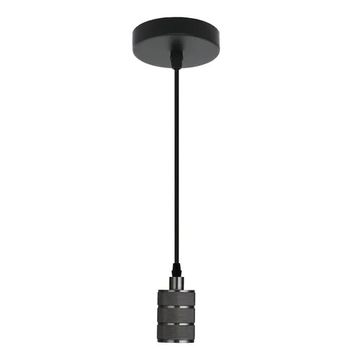 TASCH.PENDENTE DOT METAL ROCK PRETO PEROLADO