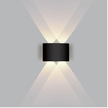 LUMINARIA LED ARANDELA 4 DOTS PRETO 4W 6,0K