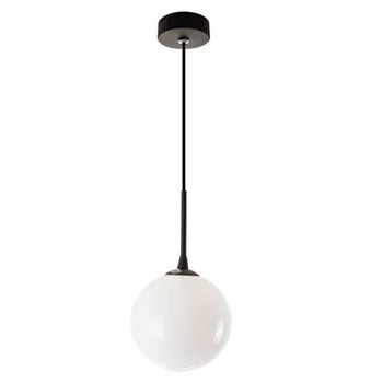PENDENTE DREAMS BOLA PRETO E27 1 LUZ 15MM