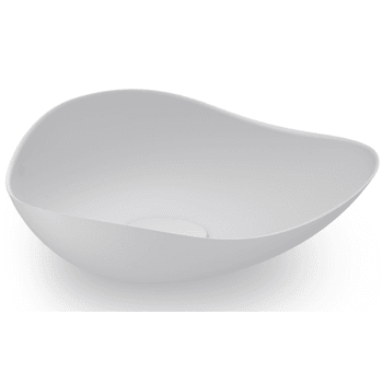 CUBA DE APOIO OVAL 540X375 RUY OHTAKE BRANCO