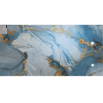 PLACA CERAMICA ROCHA 61X116 RETIF. POLIDO ORGANIC BLUE(2,83 M2/CX)