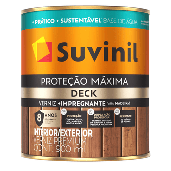 VERNIZ 900ML PREMIUM PROTECAO MAXIMA DECK ACETINADO NATURAL