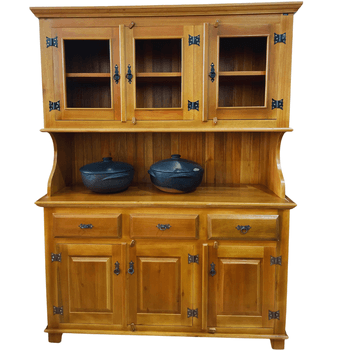 MOV.RUSTICO ERIV.ARCAZ 1,50X0,40X0,90 3 PORTAS 3 GAVETAS