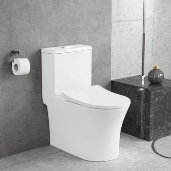 VASO MONOBLOCO BRANCO ADM-809 C/ASSENTO