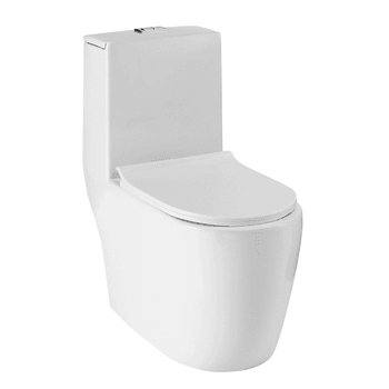 VASO MONOBLOCO BRANCO ADM-580 QUADRADO C/ASSENTO