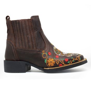 Botina Bordada Feminina High Country 7207 Crazy Horse Café - Store Country