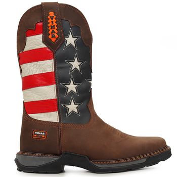 Bota Texana Masculina Vimar Boots USA Crazy Horse Café - Store Country